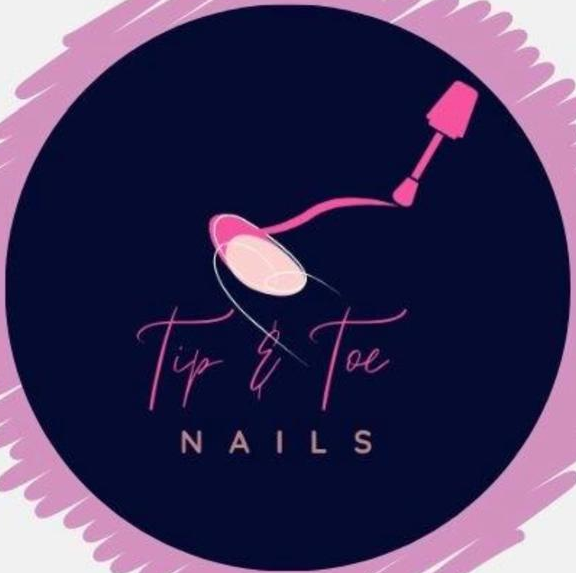 Tip & Toe Nails Logo